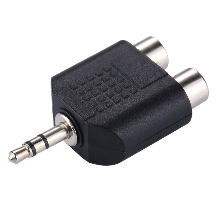 RCA 母頭轉 3.5mm 公頭音頻 Y 型轉接器，2 個 RCA 母頭轉 3.5mm，2 個 RCA(AV) 母頭轉 3.5mm