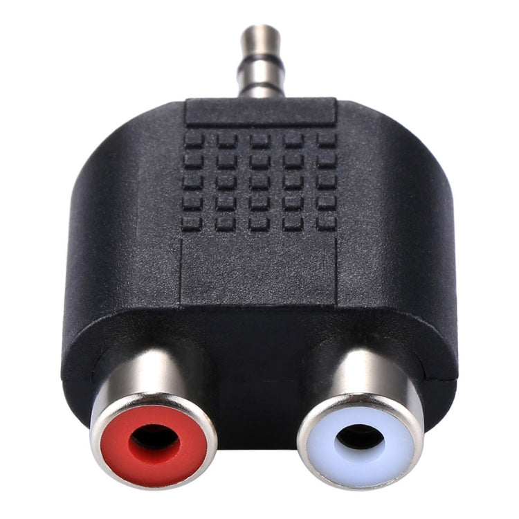 RCA 母頭轉 3.5mm 公頭音頻 Y 型轉接器，2 個 RCA 母頭轉 3.5mm，2 個 RCA(AV) 母頭轉 3.5mm