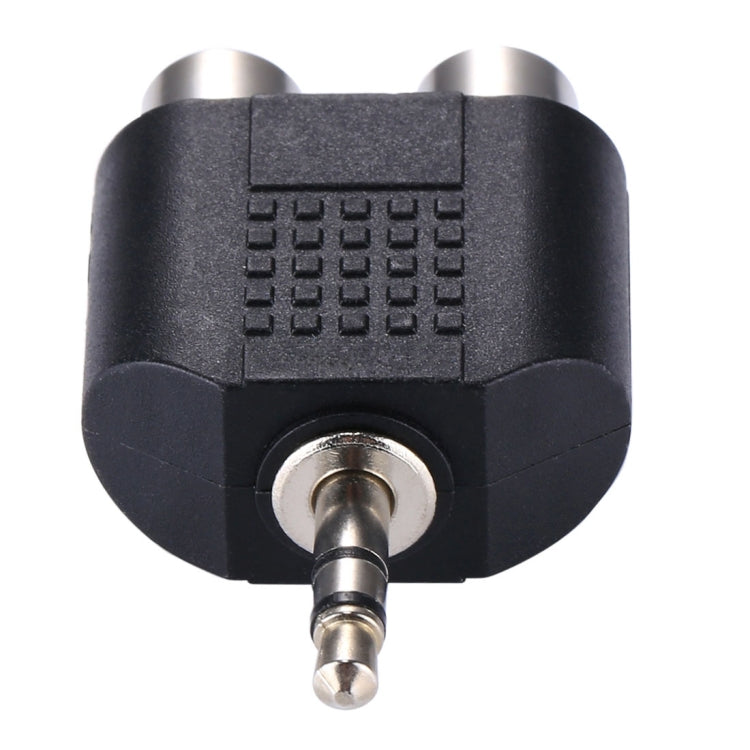 RCA 母頭轉 3.5mm 公頭音頻 Y 型轉接器，2 個 RCA 母頭轉 3.5mm，2 個 RCA(AV) 母頭轉 3.5mm