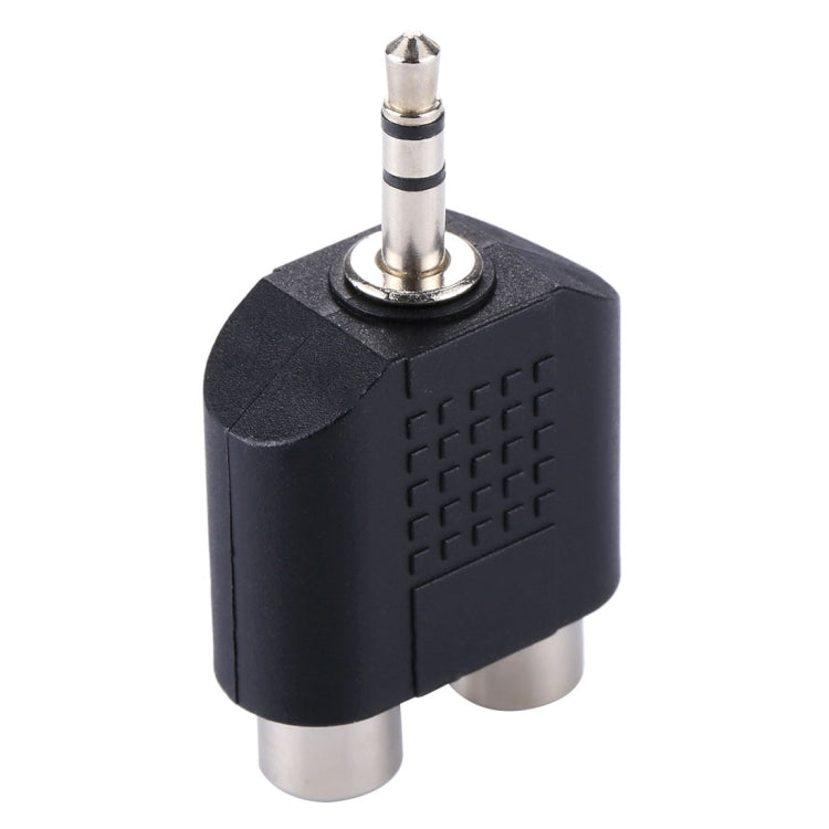 RCA 母頭轉 3.5mm 公頭音頻 Y 型轉接器，2 個 RCA 母頭轉 3.5mm，2 個 RCA(AV) 母頭轉 3.5mm