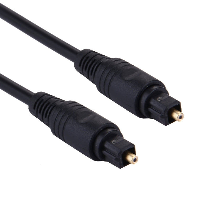 4.0mm 外徑公對公光纖數位音頻線，適用 DVD HDTV，長度：2m，外徑：4.0mm