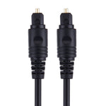 4.0mm 外徑公對公光纖數位音頻線，適用 DVD HDTV，長度：2m，外徑：4.0mm