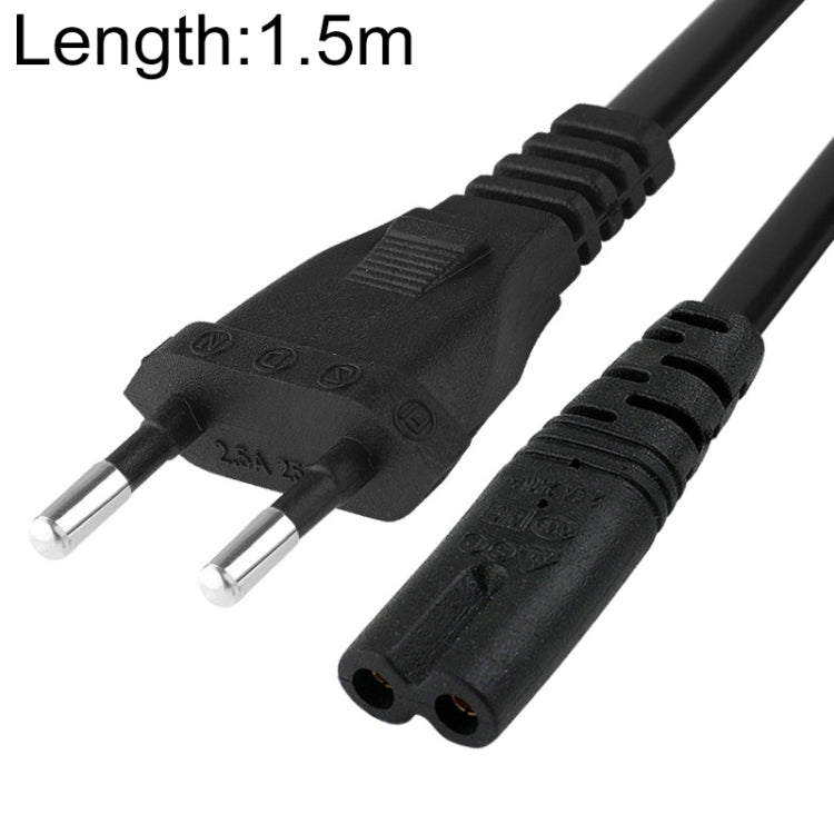 2 針歐規筆記型電腦電源線，線長：1.5m，1.5m