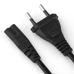 2 針歐規筆記型電腦電源線，線長：1.5m，1.5m