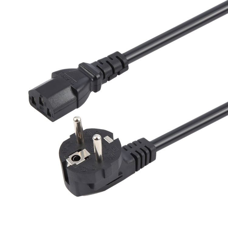歐規插頭電腦PC電源線3針線，長度：1.8米，1.8米 x 1.5