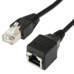 RJ45母對公Cat網路延長線，長度：1.5米，1.5米RJ45公頭