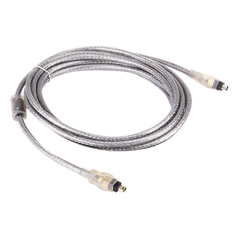 高品質Firewire IEEE 1394 4針公對4針公線，長度：3米（金屬鍍金），4針對4針（3米）