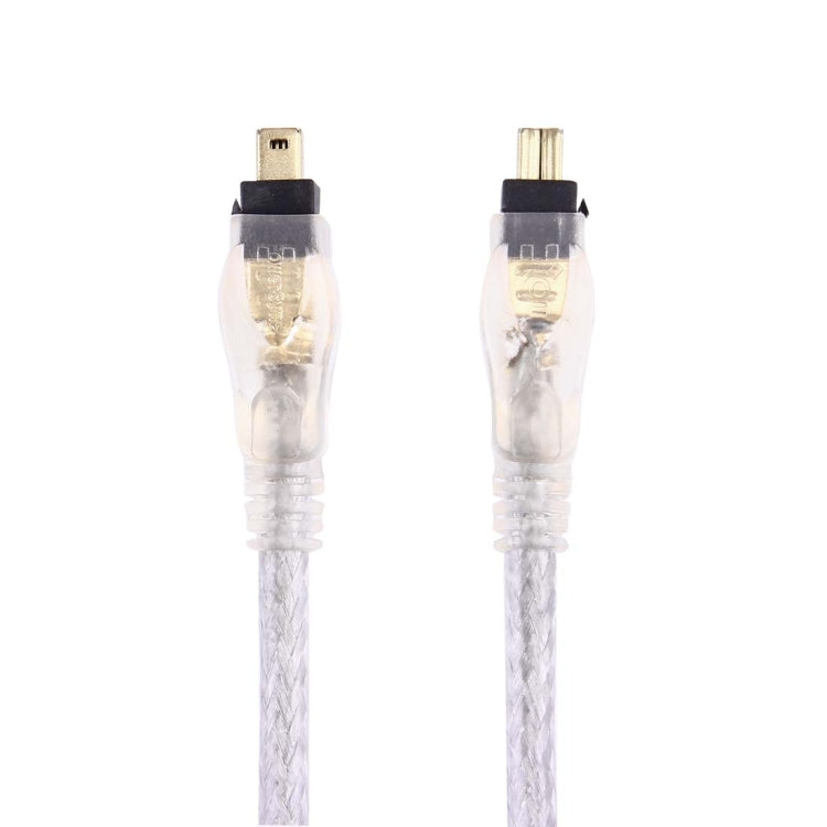 高品質Firewire IEEE 1394 4針公對4針公線，長度：3米（金屬鍍金），4針對4針（3米）