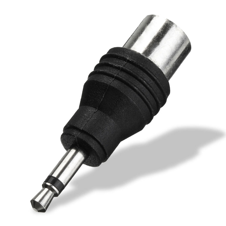3.5mm單聲道插頭轉9.5mm電視插孔轉接器，3.5mm轉9.5mm母頭