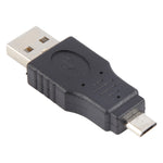 USB A公轉Micro USB 5針公轉接頭，USB 2.0 A公