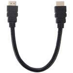28cm 1.3版鍍金19針HDMI對19針HDMI線，鍍金HDMI，長度：28cm