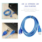 高速傳輸USB 2.0 AM轉AF延長線，長度：10米，AM轉AF（高品質），長度：10米