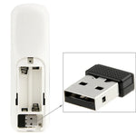 Rii i7 迷你無線空中滑鼠鍵盤遙控器，適用 HTPC / Android TV Box / Xbox360，Rii i7