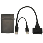 USB 2.0 / USB 3.0 轉 SATA 線纜附 2.5 吋硬碟保護盒，支援最高 4TB 速度，USB 3.0 轉 SATA 含 USB(B)