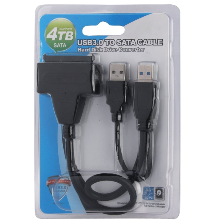 USB 2.0 / USB 3.0 轉 SATA 線纜附 2.5 吋硬碟保護盒，支援最高 4TB 速度，USB 3.0 轉 SATA 含 USB(B)
