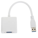 USB 3.0 轉 VGA 多顯示器轉換器外接顯示卡，USB 3.0