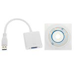 USB 3.0 轉 VGA 多顯示器轉換器外接顯示卡，USB 3.0