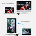 USB 3.0 轉 VGA 多顯示器轉換器外接顯示卡，USB 3.0