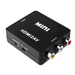 VK-126 迷你高清 HDMI 轉 AV/CVBS 視頻轉換器轉接器，HDMI 轉 AV/CVBS