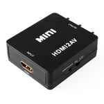 VK-126 迷你高清 HDMI 轉 AV/CVBS 視頻轉換器轉接器，HDMI 轉 AV/CVBS