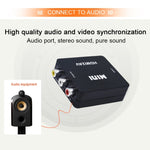 VK-126 迷你高清 HDMI 轉 AV/CVBS 視頻轉換器轉接器，HDMI 轉 AV/CVBS