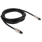 數位音頻光纖線 Toslink 公對公，外徑：5.0mm，長度：2m，2m