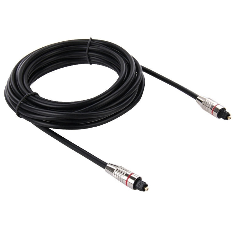 數位音頻光纖線 Toslink 公對公，外徑：5.0mm，長度：5m，5m