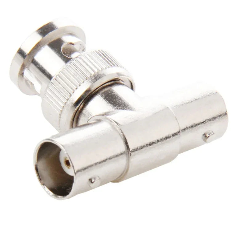 100 個 UG274U BNC T 型一公轉雙 BNC 母頭連接器轉接器，UG274U