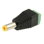10 個綠色公頭 DC 5.5 x 2.1mm 電源連接器，5.5 x 2.1mm