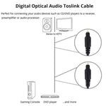 數位音頻光纖Toslink線，線長：3m，外徑：4.0mm（鍍金），3m
