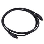 數位音頻光纖Toslink線，外徑：4.0mm（鍍金），1.5m