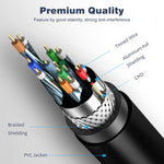 USB 2.0 公頭轉雙 USB 母座轉接線，適用於電腦／筆記型電腦，長度：約 30cm，USB 2.0 AM 轉 2 個 USB 2.0 AF