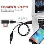 USB 2.0 公頭轉雙 USB 母座轉接線，適用於電腦／筆記型電腦，長度：約 30cm，USB 2.0 AM 轉 2 個 USB 2.0 AF