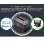 ORICO 6619US3 5Gbps 超高速 USB 3.0 轉 SATA 硬碟擴充座，適用 2.5 吋／3.5 吋硬碟，6619US3