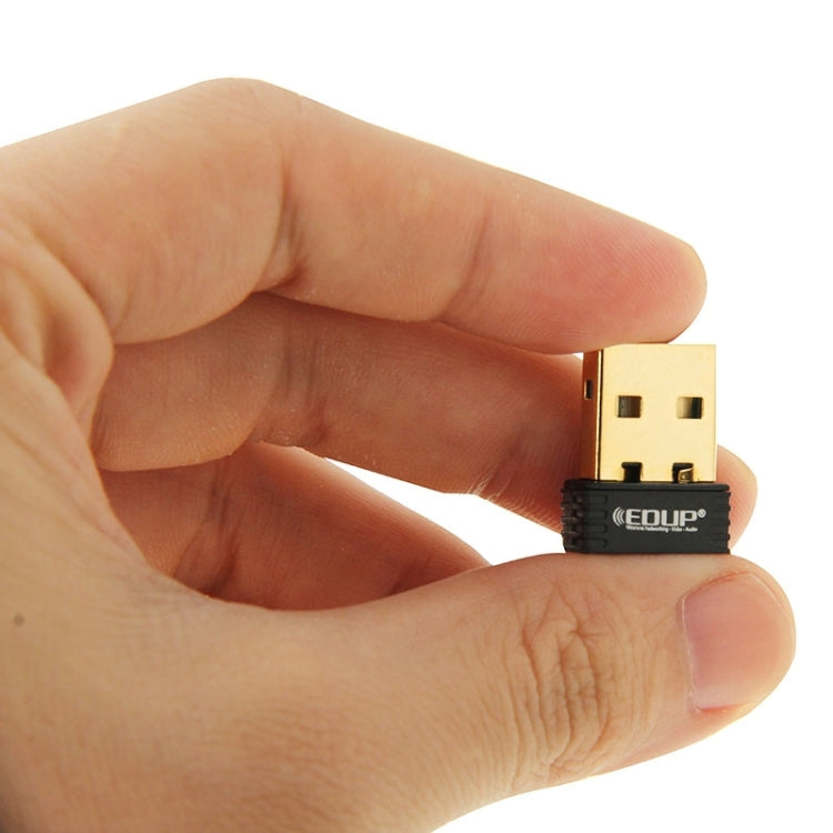 EDUP EP-8553 MTK7601 晶片組 150Mbps WiFi USB 網路 802.11n/g/b LAN 轉接器，EP-8553 150Mbps