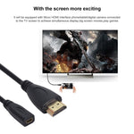 20cm HDMI 公頭轉 Micro HDMI 母頭轉接線，HDMI 轉 Micro HDMI