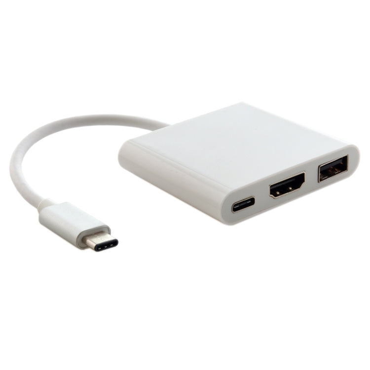 適用於 MacBook 12 吋 2015 版、Google Chromebook Pixel 2015 版、Nokia N1 平板電腦，Type-C+USB3.0 (W)、Type-C+USB3.0 (G)