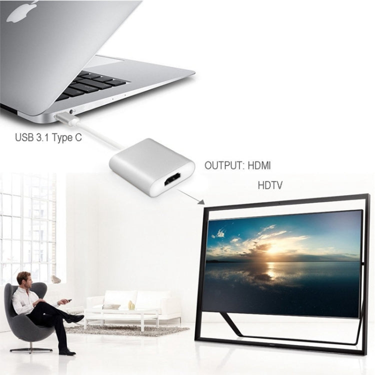 適用於 Galaxy S8 & S8+ / LG G6 / 華為 P10 & P10 Plus / 小米 Mi6 & Max 2 及其他智慧手機，HDMI 母頭（金色）