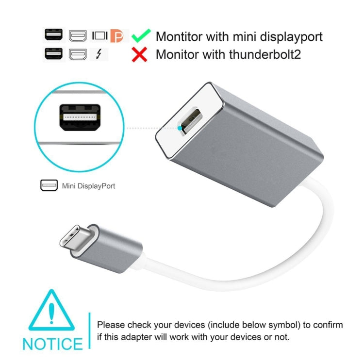 適用於 MacBook 12 吋、Chromebook Pixel 2015、Nokia N1 平板電腦，Mini Display 母頭