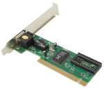 10/100M PCI 乙太網路 LAN 網卡 RJ45，晶片組：8139C，RJ45
