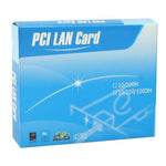 10/100M PCI 乙太網路 LAN 網卡 RJ45，晶片組：8139C，RJ45