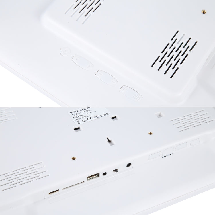 17吋多媒體音樂與電影播放器數位相框，附遙控器，Mstar V59程式，支援USB / SD卡 / HD端口，內建立體聲喇叭