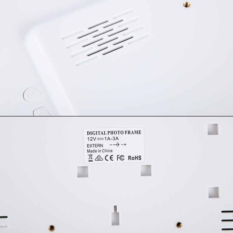 17吋多媒體音樂與電影播放器數位相框，附遙控器，Mstar V59程式，支援USB / SD卡 / HD端口，內建立體聲喇叭