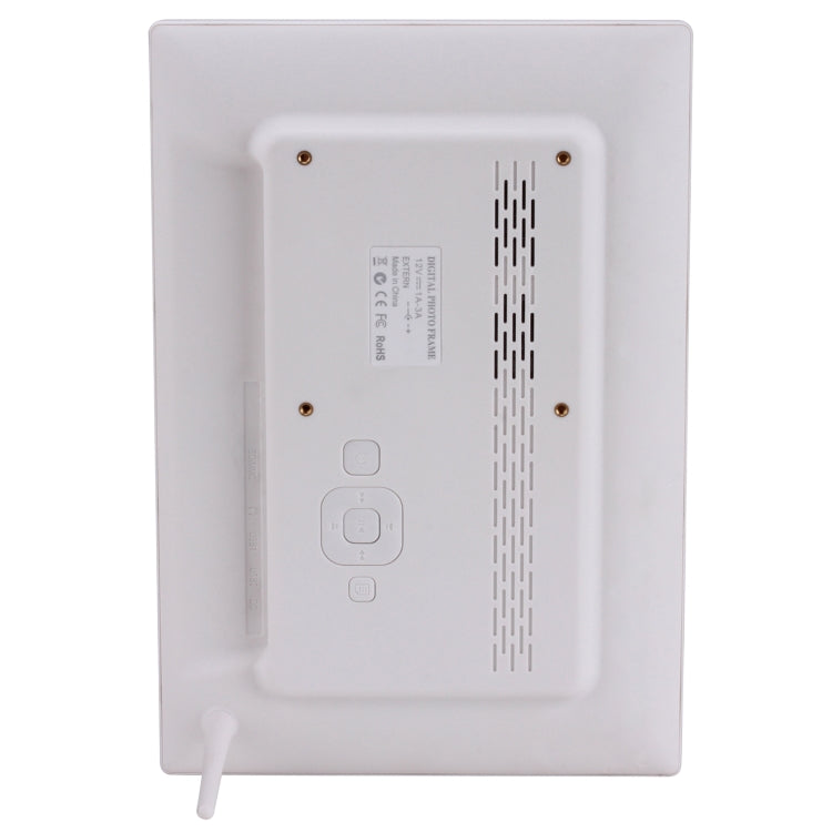 12.1 吋數位相框，附支架與遙控器，Allwinner F16 程式，支援 SD / MMC / USB 隨身碟，12.1 吋