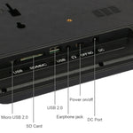 14 吋 LED 顯示多媒體數位相框，附支架及音樂與電影播放器，支援 USB / SD / MS / MMC 卡輸入，S-PF-0229B，S-PF-0229W