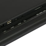 14 inch LED Display Multi-media Digital Photo Frame with Holder & Music & Movie Player, Support USB / SD / MS / MMC Card Input