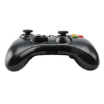 USB 2.0有線控制器遊戲手把，適用於XBOX360，即插即用，線長2.5米，適用於XBOX360，XBOX360（黑色）