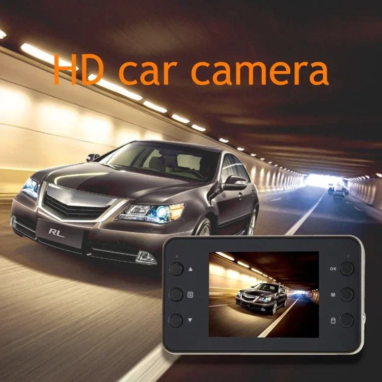 G200 720P VGA 2.4 吋 LCD 螢幕顯示車用行車記錄器，100 度廣角視野，支援循環錄影／動態偵測，G200