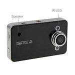 G200 720P VGA 2.4 吋 LCD 螢幕顯示車用行車記錄器，100 度廣角視野，支援循環錄影／動態偵測，G200
