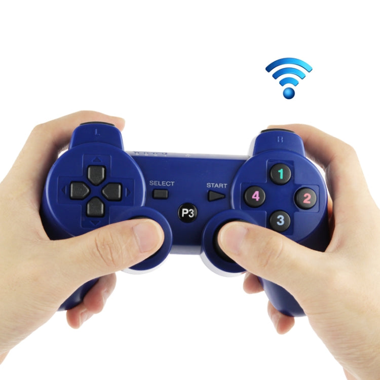 Double Shock III無線控制器，Sony PS3專用無線手把，具震動功能（含標誌）